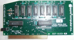 Apple IIe 80 Zeichen/64KB Memory Card